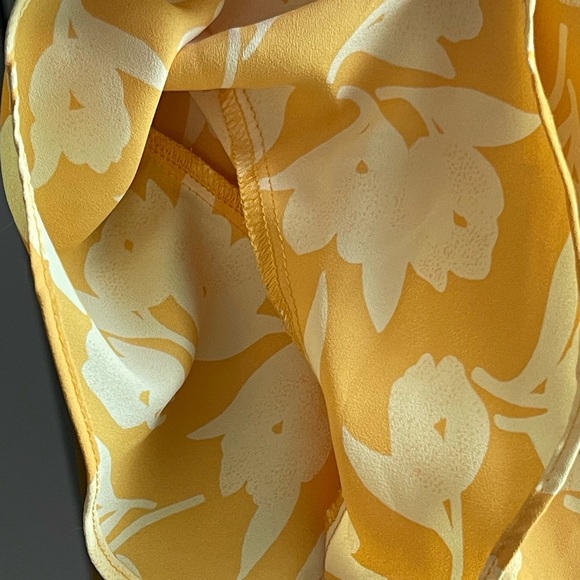 Joie Yellow Floral Amelian Wrap Dress - Picture 10 of 10
